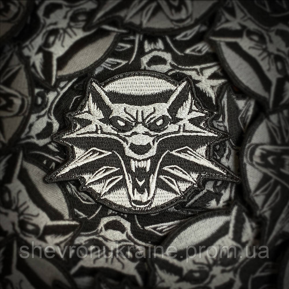 Шеврон відьмак (Форма контурна. На липучці) Розмір 10x8см Київ - фото 1