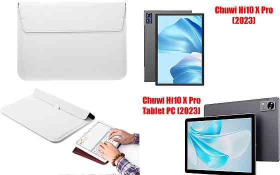 Чехол-конверт VitoCase для Chuwi Hi10 X Pro, Hi10 X Pro Tablet PC, с функцией подставки для планшета Белый Киев