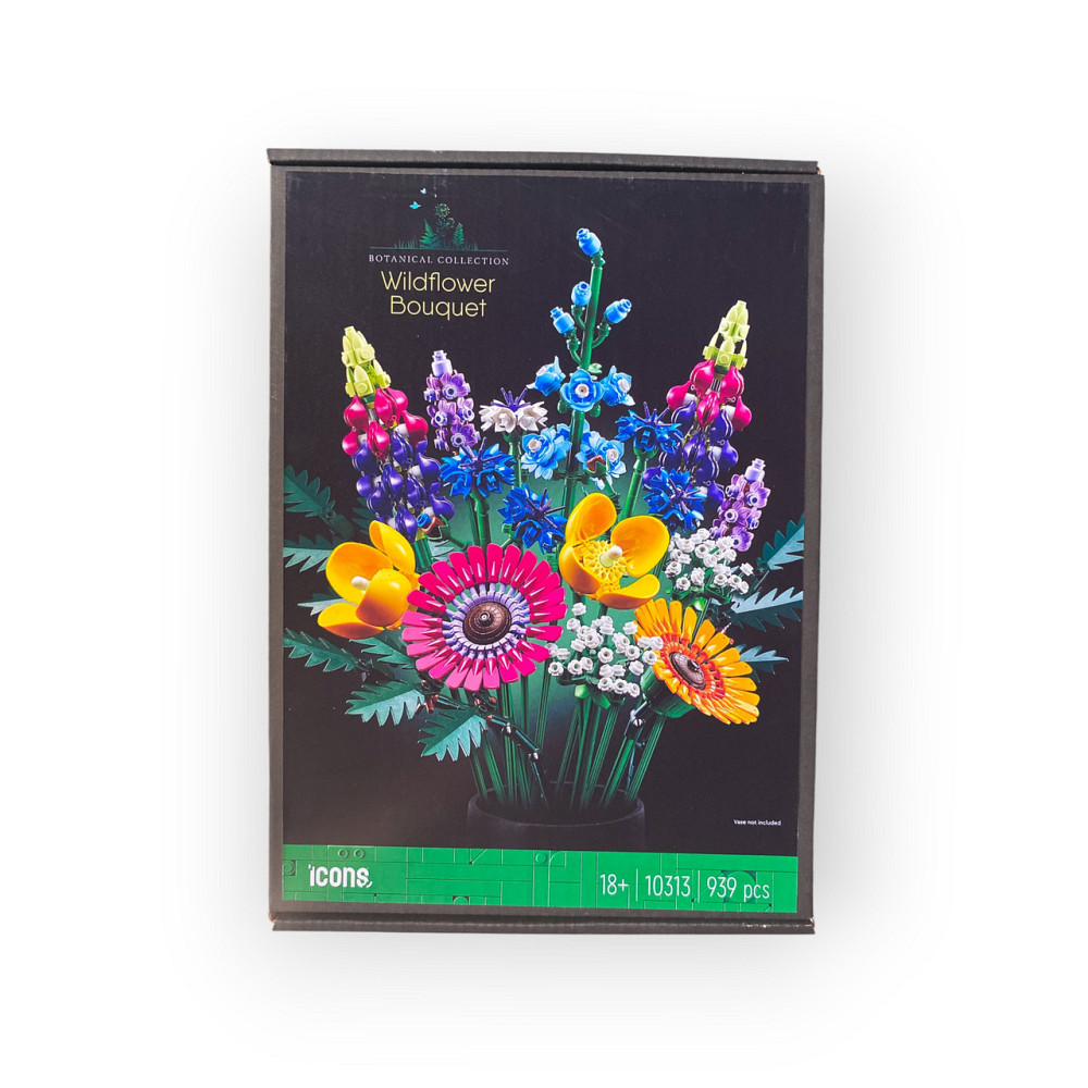 Конструктор Botanicals Букет полевых цветов (10313),  939 деталей совместимый с lego лего Запорожье - изображение 2