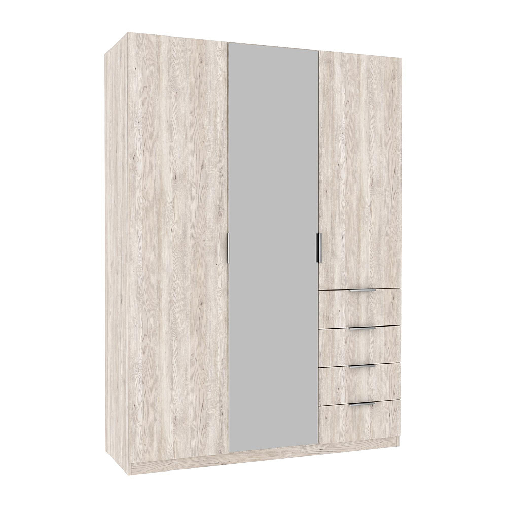 Шкаф Кристалл 2, Самоа Димчастий, 1500х520х2100 Львов - изображение 1