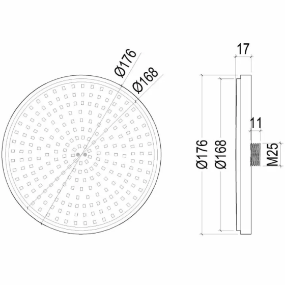 Светодиодная лампа к прожектору для бассейнов Aquajoy HJ-PAR56-03 35 Вт RGB Киев