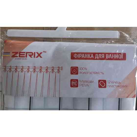 Шторка для ванної Zerix SCP-011-180x180 з PEVA    ( 14790 ) Харьков