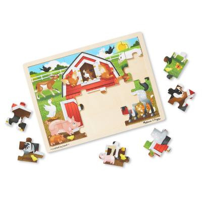Пазл Melissa&amp;Doug в рамці Ферма, 24 елемента (MD19061) Вінниця - фото 2