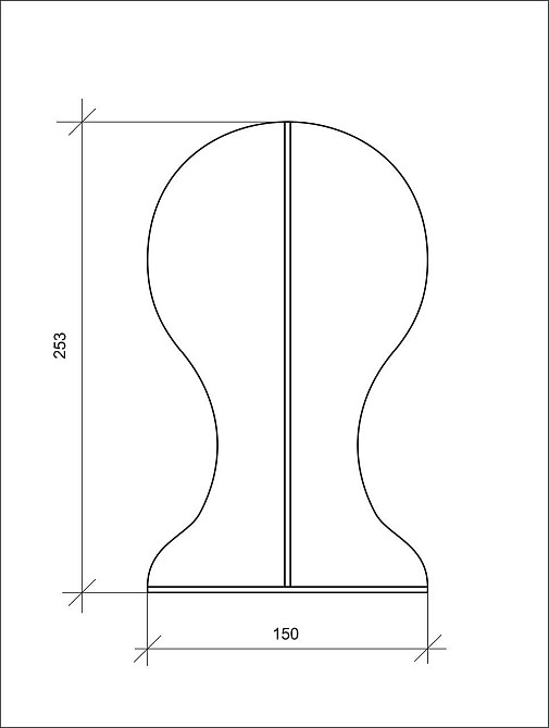Подставка EKOSTAR под шапки 150х250 Киев - изображение 6