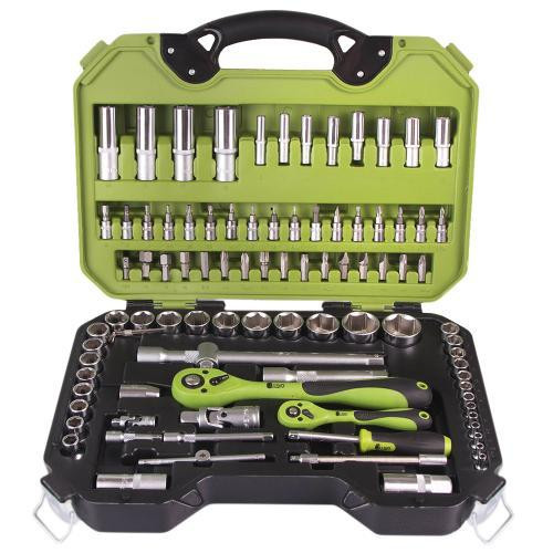 Hабір інструменту  Alloid 1/2" и 1/4" 6-гр. 94 предмета (TS-94) Одеса - фото 1