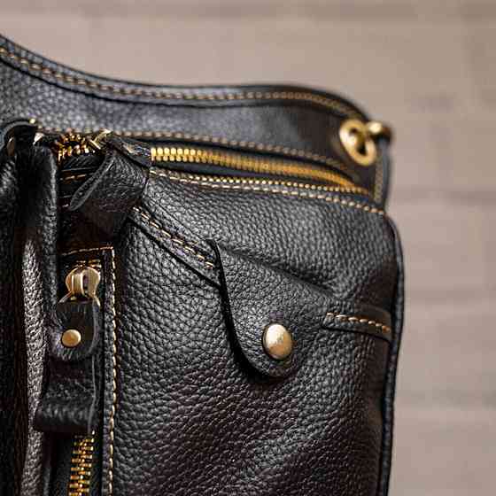 Сумка на пояс Чорна (Vintage) Київ