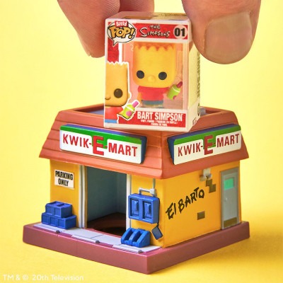 Фигурка Funko Pop набор Bitty Pop! Town - Барт Симпсон и Квики-Март (83684) Винница - изображение 5