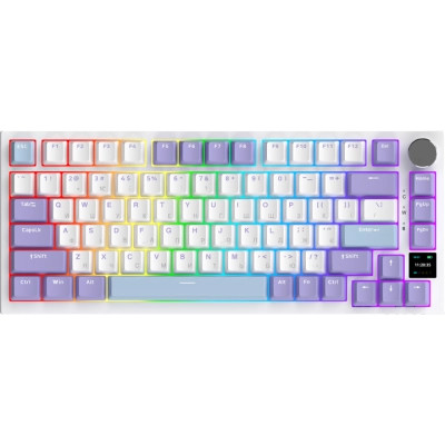 Клавиатура Ajazz AK820 Pro Gift Switch Purple RGB USB/Wireless/Bluetooth UA Purple (AK820PRO-G-PWB) Винница - изображение 8