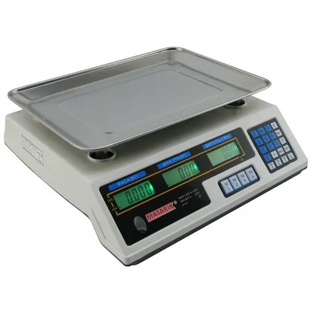 Ваги для підприємства, Ваги для складу, Ваги електронні торгові дисплей Ваги торгові великої UG-27 Львів - фото 1