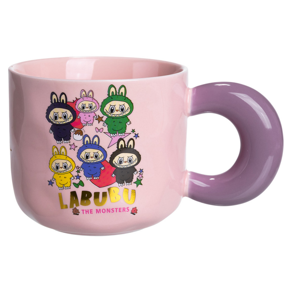 Чашка фарфоровая Labubu Sweet Memories 400 (мл) подарочная кружка прикольная чашка для детей на подарок FM-22A SBR Киев - изображение 1