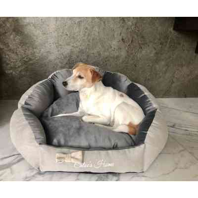 Лежак для тварин Chloe&apos;s Home Багамські острови М сірий (CLH0380) Вінниця