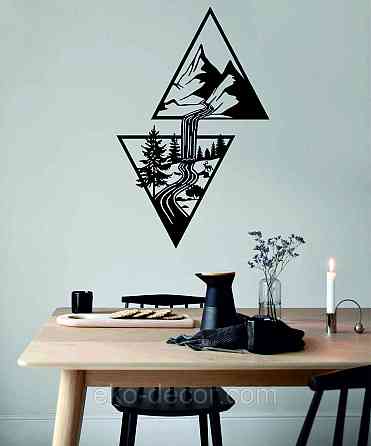 Декоративне настінне Панно «Водоспад» Декор на стіну Київ