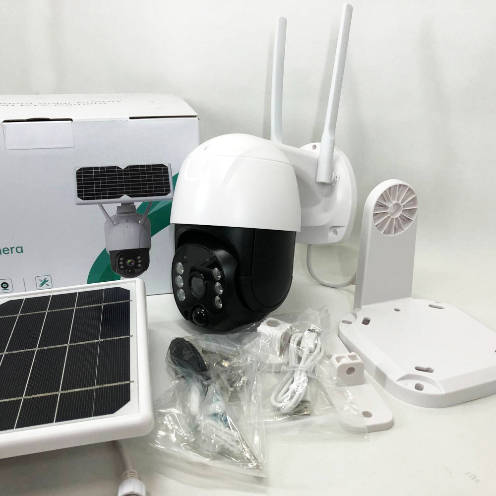 Камера с функцией записи в облако, Беспроводная wifi камера видеонаблюдения для дома QC-51 Львов - изображение 7