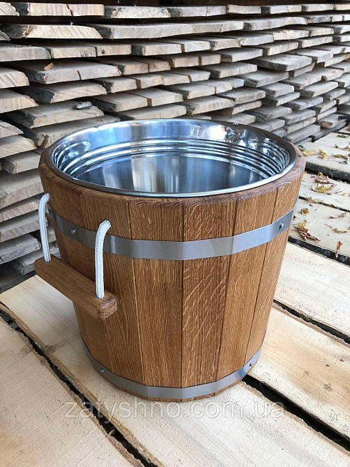 Запарник с нержавеющей вставкой 20 л Киев - изображение 5