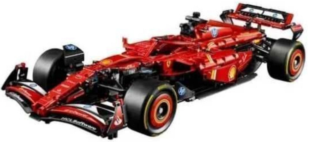 КОЛЬОРОВА КОРОБКА‼️ Ferrari F1, 1361д сумісний з Lego червоний болід. Харків - фото 5