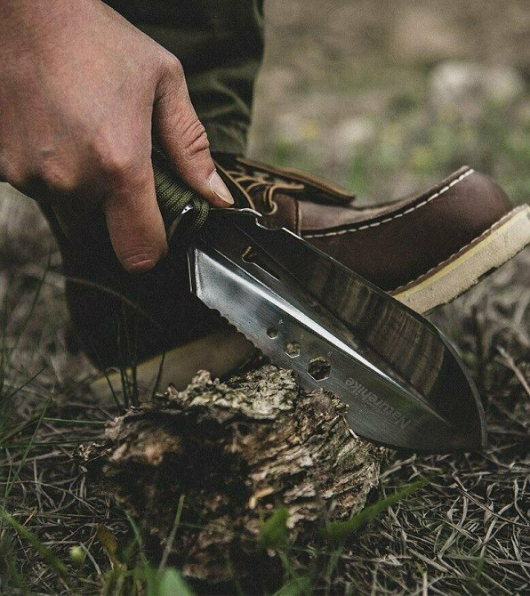 Многофункциональная лопата Naturehike NH20GJ001 (паракорд и нержавеющая сталь) Киев - изображение 4