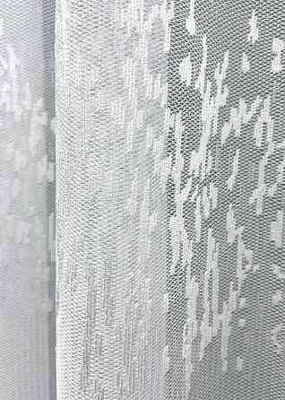 Тюль VR-Textil 2009т Жаккард Белый 400х270 см (42-1075) Киев