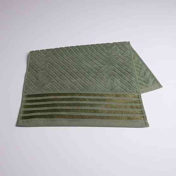 Полотенце махровое среднее SOFT GM Textile 50х90см 500г/м2 (Хаки) Сумы