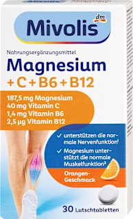 Биологически активная добавка Mivolis Magnesium + Vitamin C + Vitamin B6 + B12. Львов - изображение 2