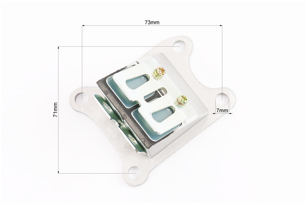 Клапан пелюстковий карбюратора Honda AF-34 (під 4 болти, корпус метал) Киев - изображение 3