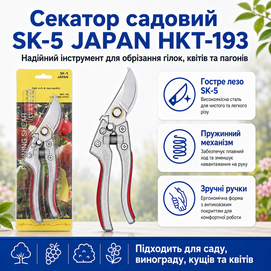 Садові ножиці, секатори, ножі (98745623) Київ - фото 10