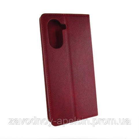 Чохол книжка Realme C33 С33 Шкіряний (червоний) Одеса - фото 2