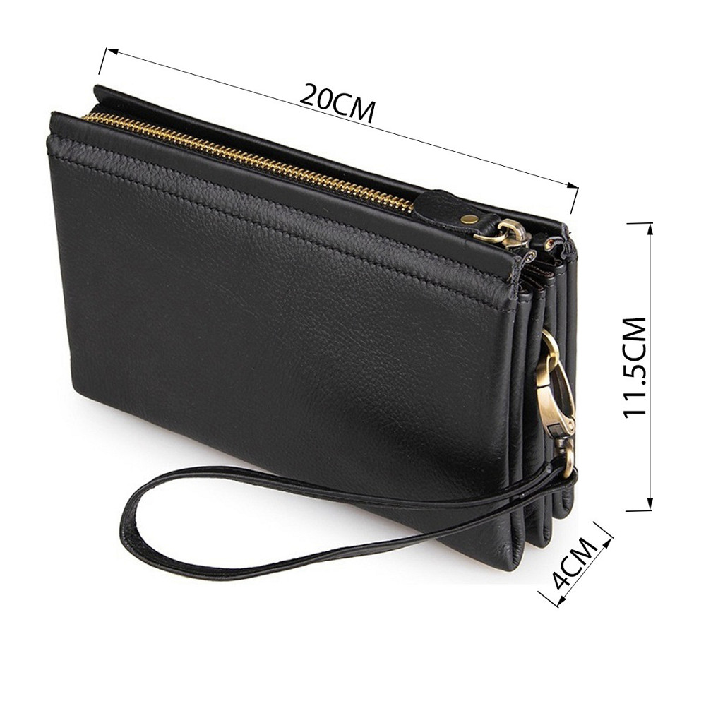 Мужской клатч Vintage 14455 Черный Киев - изображение 7