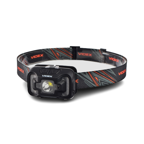 Ліхтарик LED налобний 310Lm 5000К чорний VLF-H025C Videx Житомир - фото 1