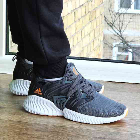 Кросівки Чоловічі Adidas Alphabounce Сірі Адідас (розміри: 42,43,44,45) Відео Огляд Дніпро