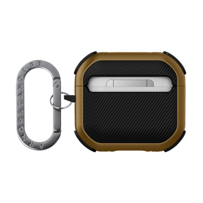 Чехол для наушников Armorstandart Panzer для Apple Airpods 4 Brown (ARM82556) Винница - изображение 2