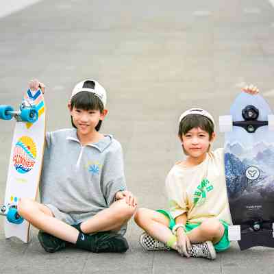 Скейтборд детский Yvolution Fishtail Cruiser 76 см, синий (YS48B2) Винница