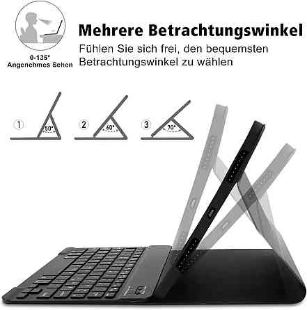 Чохол клавіатура для iPad 10-го покоління (2022) A2696 / A2757 / A2777 з тримачем для олівців Дніпро