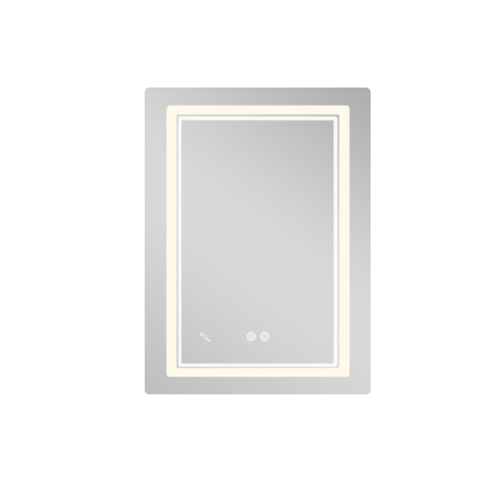 Дзеркало Qtap Cardinal (CA2) 600х800 з LED-підсвіткою Touch, з антизапотіванням, з димером, темп. кольору (3000-6500K) Reverse Київ - фото 5