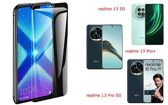 Защитное стекло NeoGlass для Realme 13+ – ультрапрозрачное и устойчивое Киев