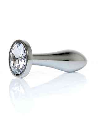 Анальная пробка - Jewellery Silver Plug Clear S Sex Aura Киев