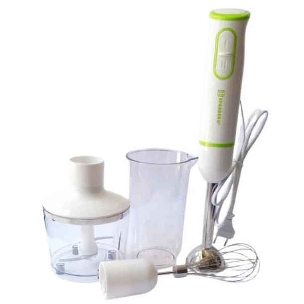 Занурювальний блендер для подрібнення продуктів вдома, Домашній електричний стаціонарний блендер CI-16 Івано-Франківськ - фото 1
