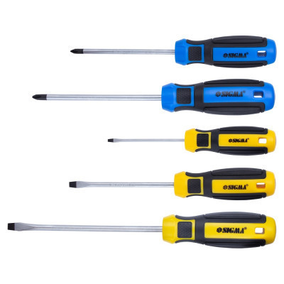 Набір викруток Sigma 5шт CrV Mega (4009021) Вінниця - фото 1