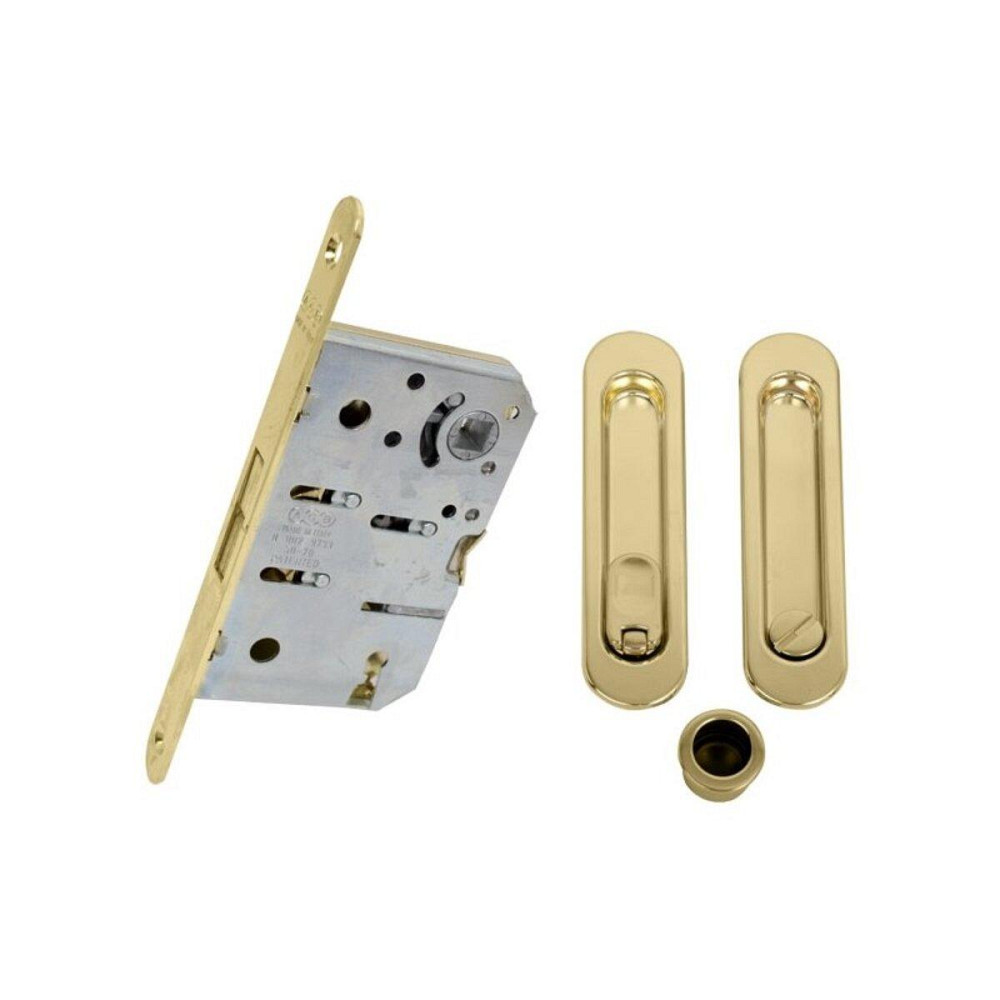 AGB Art. B029235003 KIT C Ручка на  розсувнi двері + механізм вж латунь (B019055010) Київ - фото 1