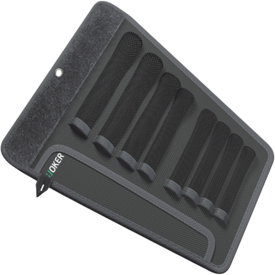 Набор ключей комбинированных дюймовых Wera с трещоткой 5/16