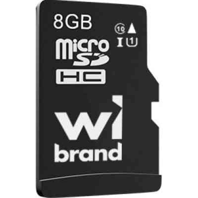 Карта памяти Wibrand 8GB mictoSD class 10 (WICDHC10/8GB) Винница