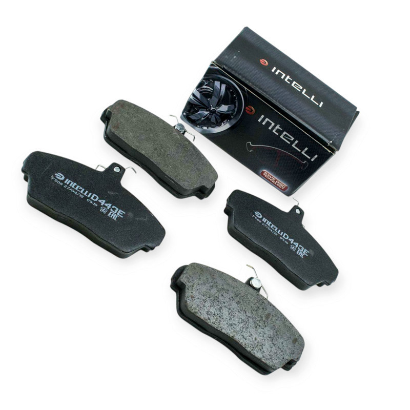 Колодки ГАЗ 3110, 3302, 2705 передние (dafmi intelli - мягкая) (к-кт 4 шт) тормозные Мукачево - изображение 1