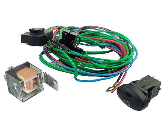 Проводка противотуманной 1117, 1118, 1119 (кнопка, реле) фары Мукачево