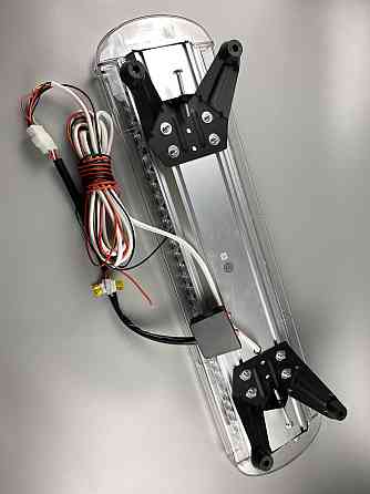 Маяк LED проблисковий 12В/24В 15 варіантів спалаху + перемикач помаранчевий Мукачево