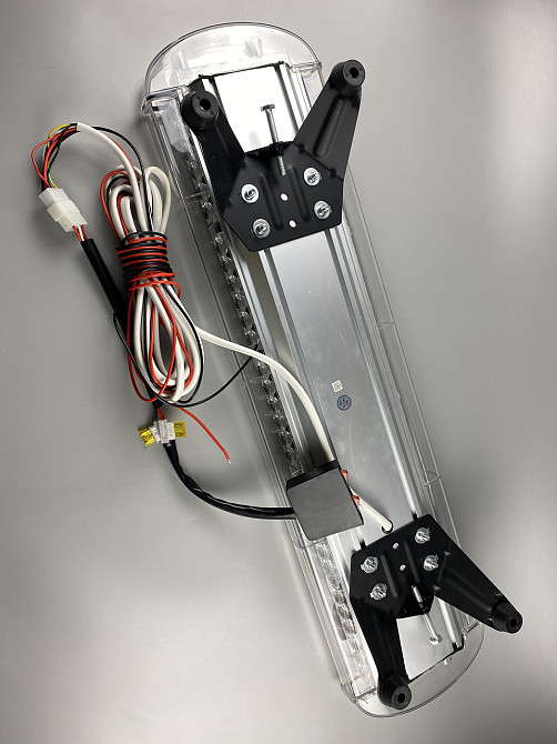 Маяк LED проблисковий 12В/24В 15 варіантів спалаху + перемикач помаранчевий Мукачево - фото 6