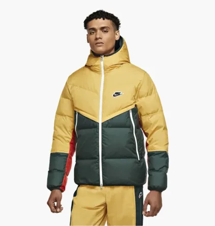 Куртка мужская Nike Sportswear Down-Fill Windrunner Yellow Cu4404-700 куртканайк, 40, XXL Львов