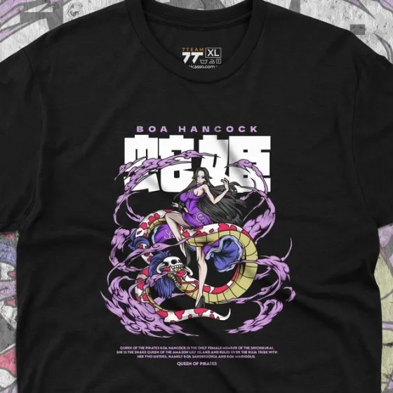 Футболка для підлітка хлопчика з принтом Ван Пис Boa Hancock 2 Розмір 160 Anime10226 Дніпро