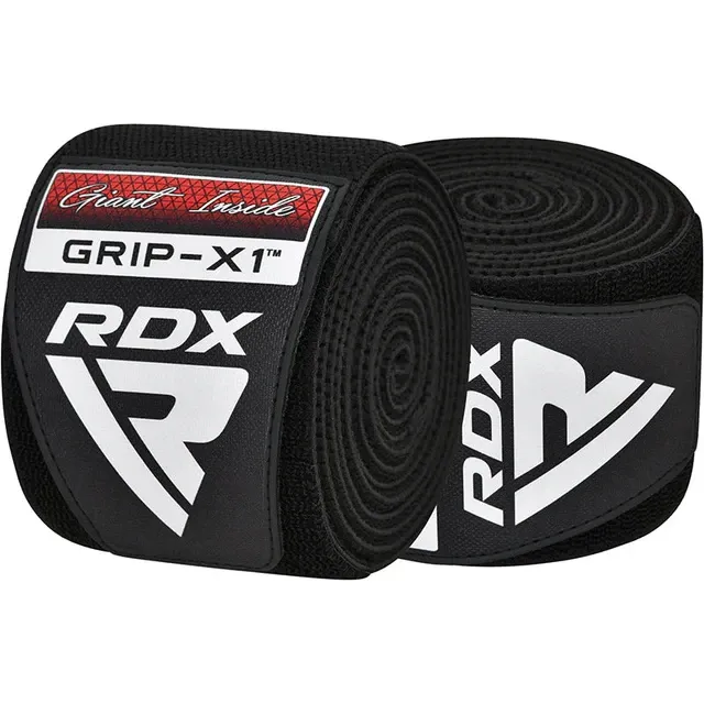 Бинти на коліна RDX K1 GYM Knee Wraps Full Black Каменское - изображение 5