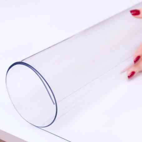 М'яке скло Прозора силіконова скатертина на стіл Soft Glass Захист для меблів 1.4х1.0 м (товщина 2мм Вінниця