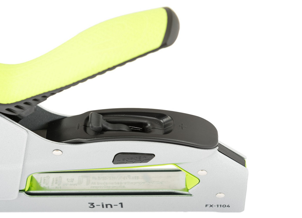 WERTVOLL Степлер ресорний WERTVOLL 3-В-1 скоба R53 4-14мм/шпилька 14 мм/цвях 14 мм корпус метал Коломия - фото 3