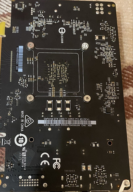 Видеокарта MSI Nvidia GTX 1050 Ti. Киев - изображение 3